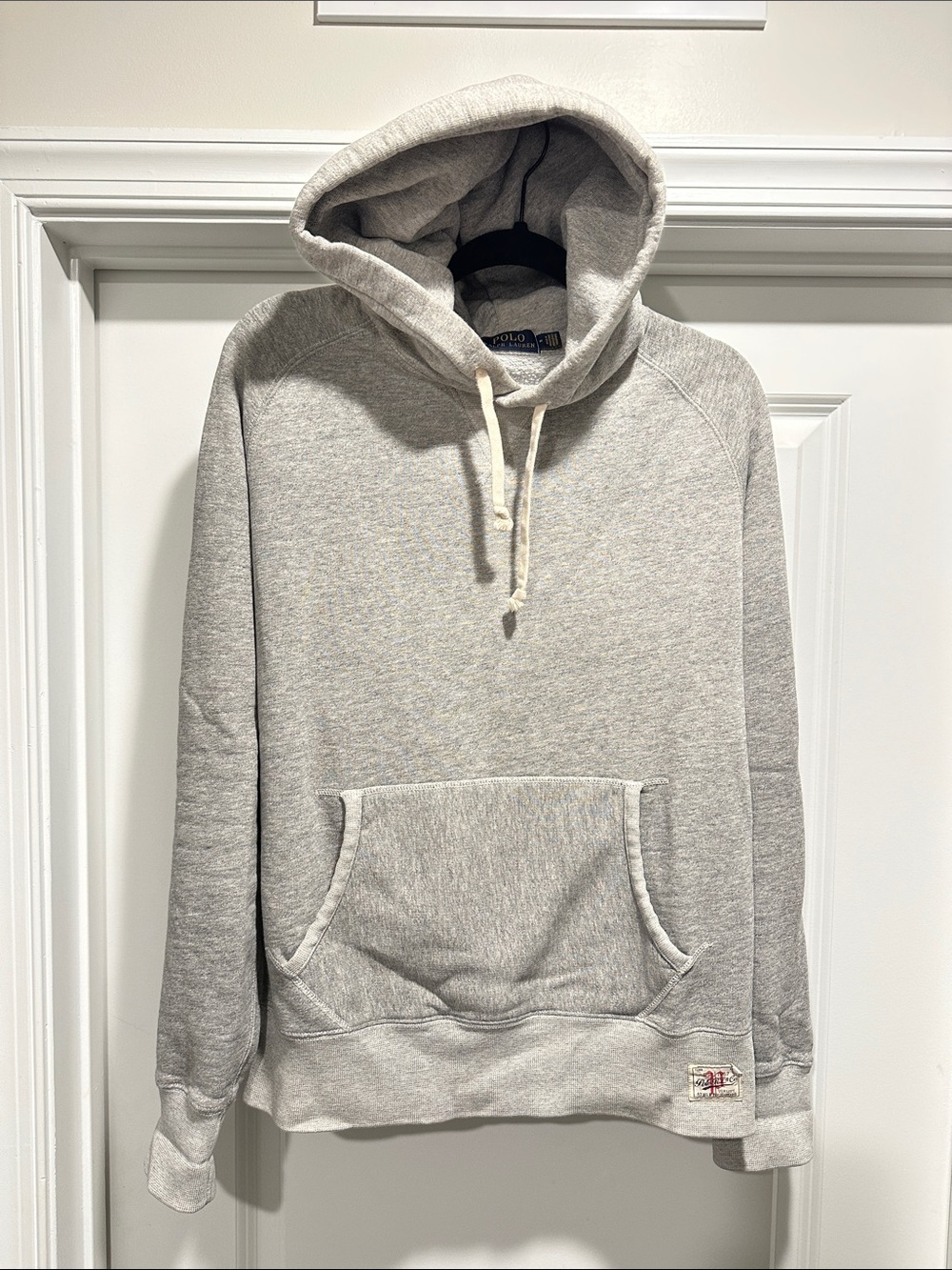 Polo by Ralph Lauren Light Gray Pullover Hoodie